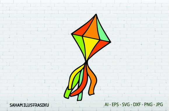 Camping Decorative Lantern Rainbow Svg