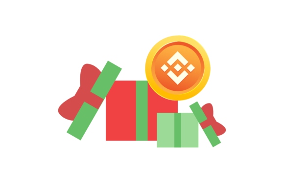 Christmas Binance Box Gift Decorative