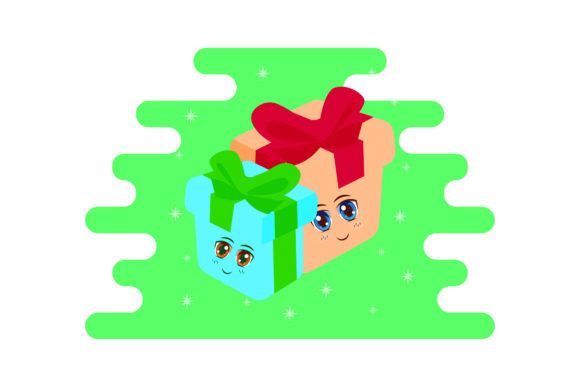 Christmas Decorative Cute Kawaii Graphics and Illustrations