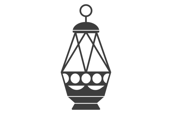 Decorative Glass Lantern: Graphics & Illustrations for Branding
