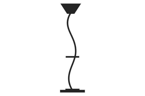 Floor Lamp: Graphics for Editorial Design