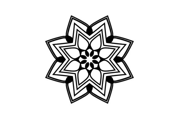 Mandala Decorative Motif Henna: Graphics and Illustrations for Digital Sellers