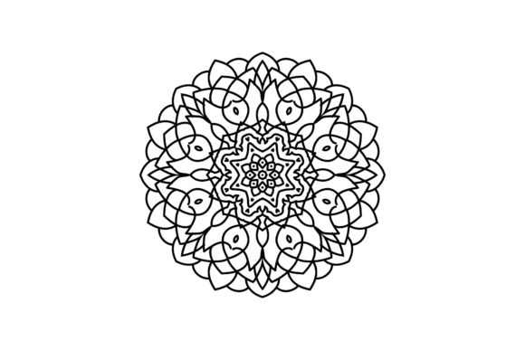Mandala Decorative Ornament Outline Graphics Freebies