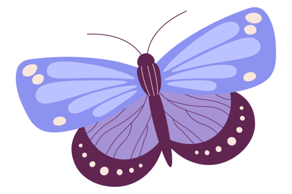 Night Butterfly Icon: Graphics for Local Branding