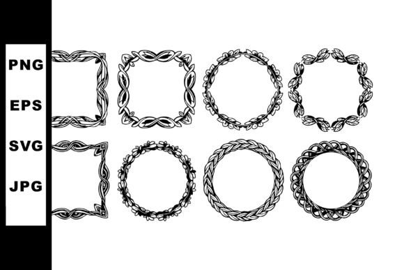 Ornamental Decorative Frames Vector Set